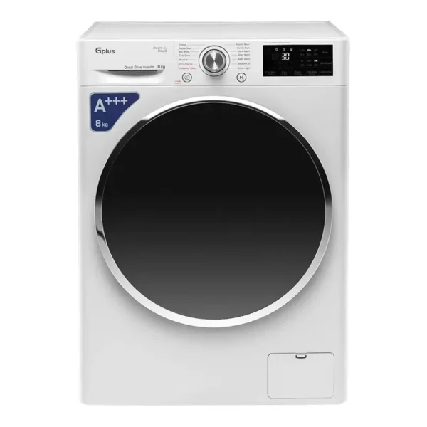 ماشین لباسشویی جی پلاس مدل GWM-L808 ظرفیت 8 کیلوگرم