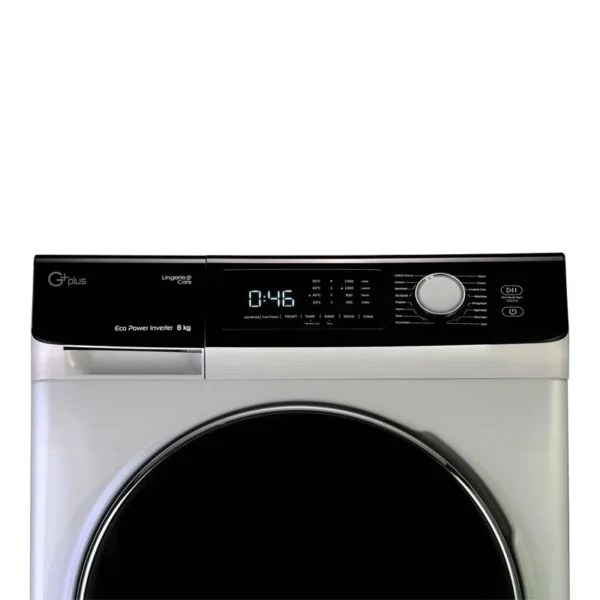 ماشین لباسشویی جی پلاس مدل GWM-M8540 ظرفیت 8 کیلوگرم
